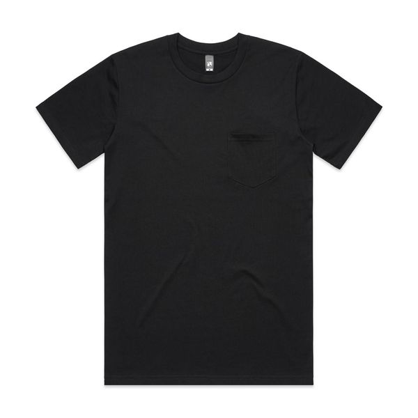 Classic Pocket Tee BLACK AS Colour