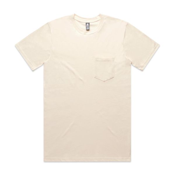 Classic Pocket Tee ECRU AS Colour