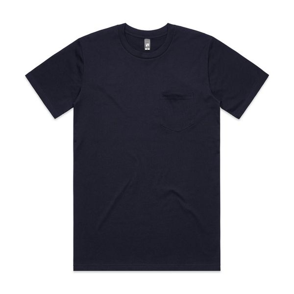 Classic Pocket Tee NAVY AS Colour