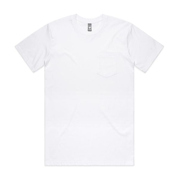 Classic Pocket Tee WHITE AS Colour