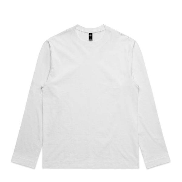 Box L/S Tee WHITE AS Colour