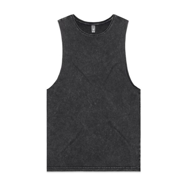 Stone Wash Barnard Tank BLACK STONE AS Colour