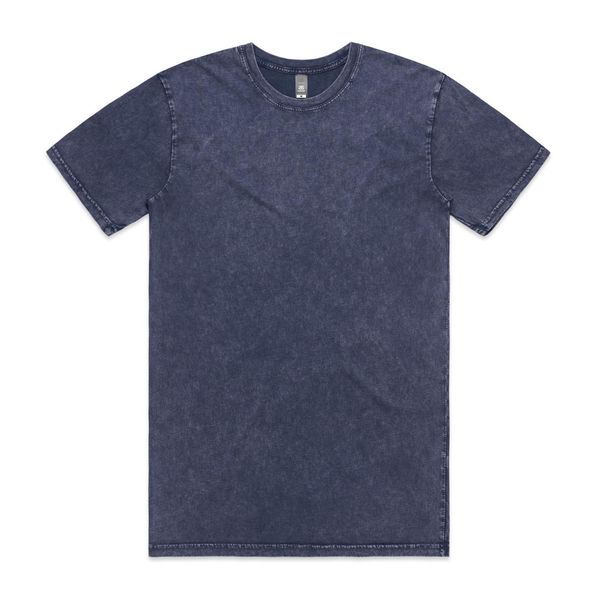 Staple Stone Wash Tee BLUE STONE AS Colour