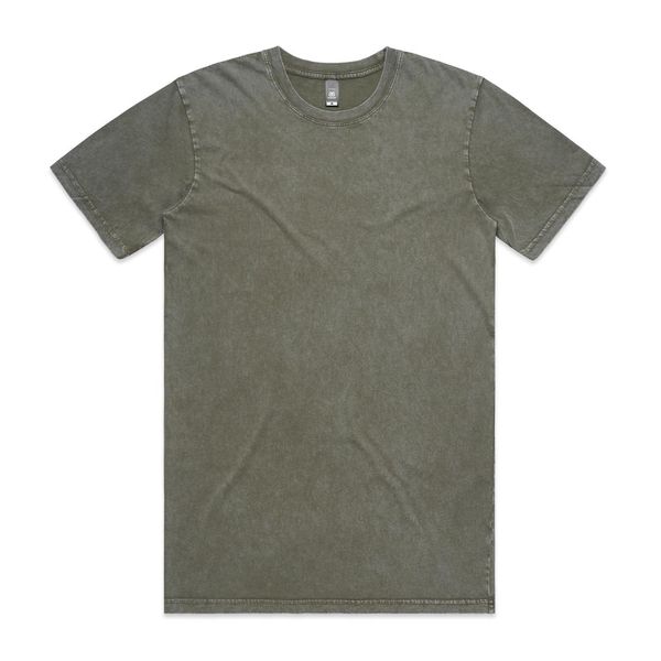 Staple Stone Wash Tee MOSS STONE AS Colour