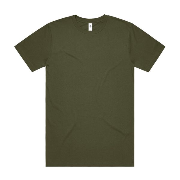 Block Tubular Tee ARMY AS Colour