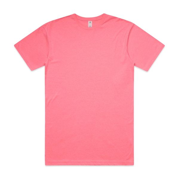 Block Safety Tee SAFETY PINK AS Colour
