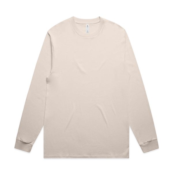 Block L/S Tee BONE AS Colour