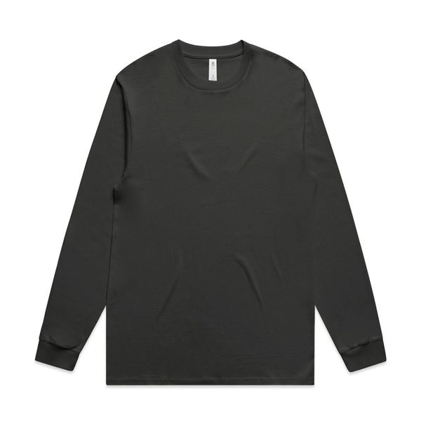 Block L/S Tee COAL AS Colour