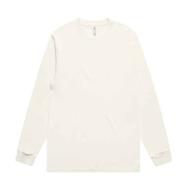 Block L/S Tee ECRU AS Colour