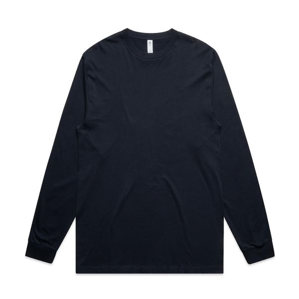 Block L/S Tee NAVY AS Colour