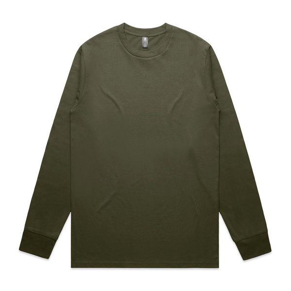 Classic L/S Tee ARMY AS Colour