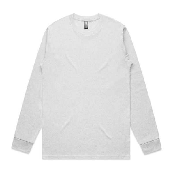 Classic L/S Tee WHITE HEATHER AS Colour