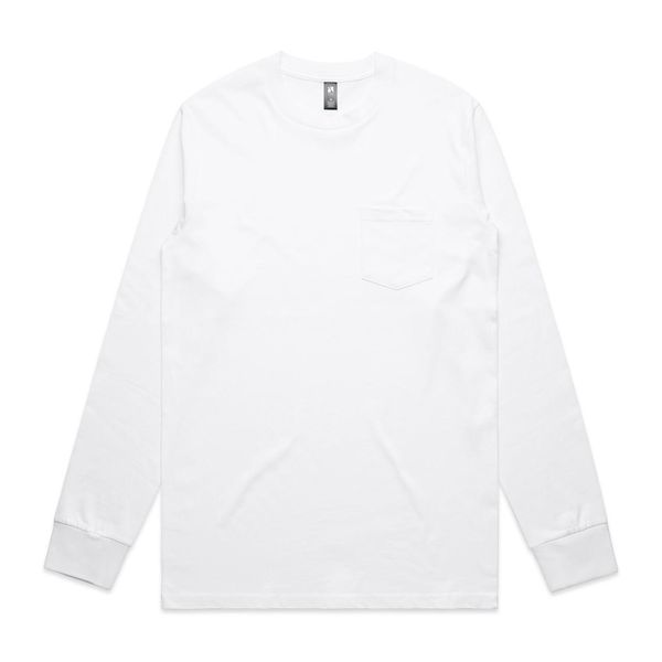 Classic Pocket L/S Tee WHITE AS Colour