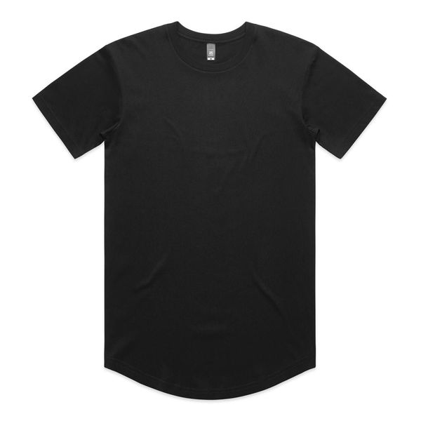 Staple Curve Tee BLACK AS Colour
