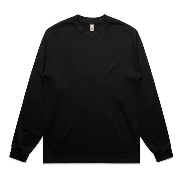 Heavy L/S Tee BLACK AS Colour