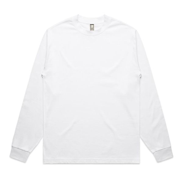 Heavy L/S Tee WHITE AS Colour