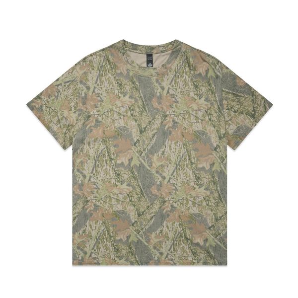 Heavy Faded Camo Tee TREE CAMO AS Colour