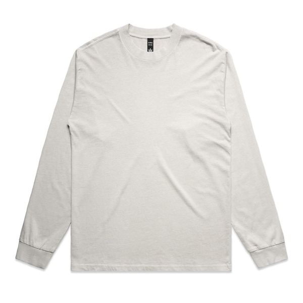 Heavy Faded L/S Tee FADED BONE AS Colour