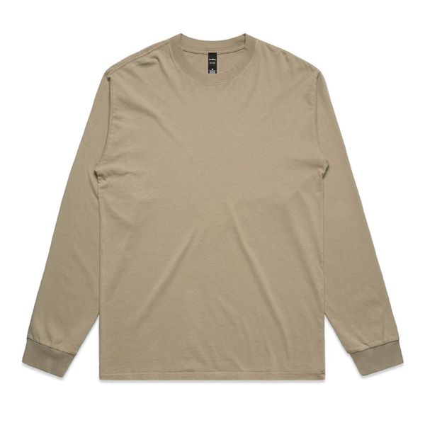 Heavy Faded L/S Tee FADED KHAKI AS Colour