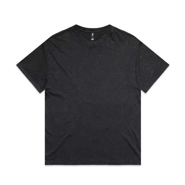 Stone Wash Heavy Tee BLACK STONE AS Colour