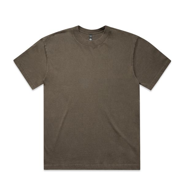 Heavy Faded Minus Tee [-5cm] 5086 FADED BROWN AS Colour