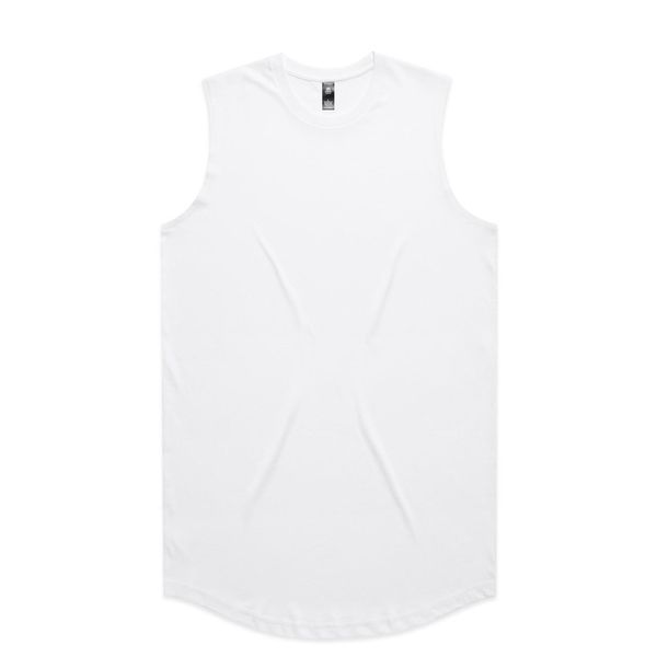 Staple Curve Tank WHITE AS Colour