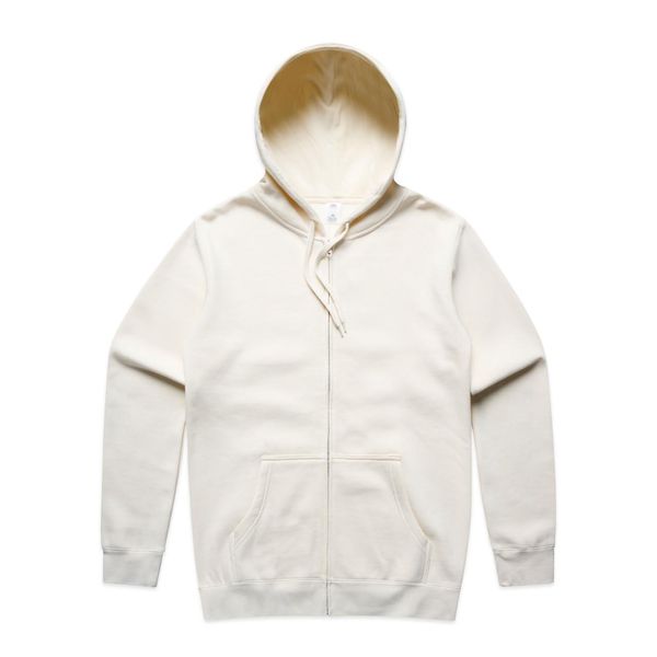 Stencil Zip Hood ECRU AS Colour