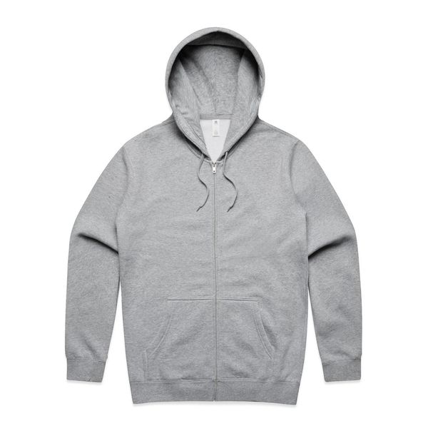 Stencil Zip Hood ATHLETIC HEATHER AS Colour