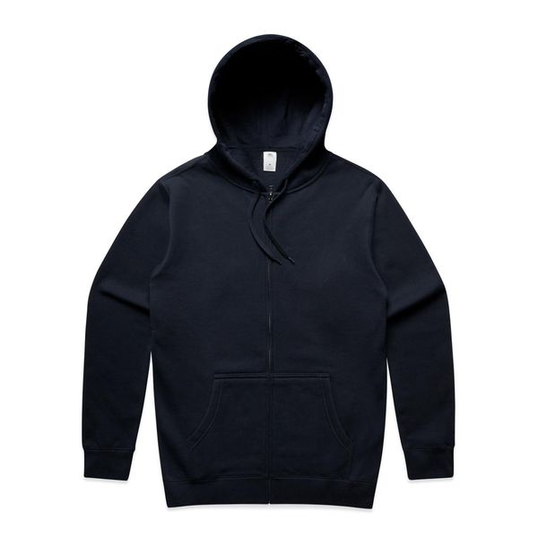 Stencil Zip Hood NAVY AS Colour
