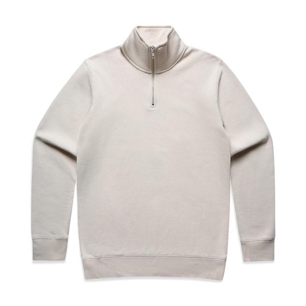 Stencil Half Zip Crew BONE AS Colour