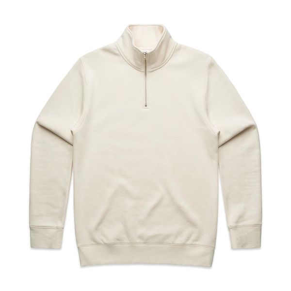Stencil Half Zip Crew ECRU AS Colour