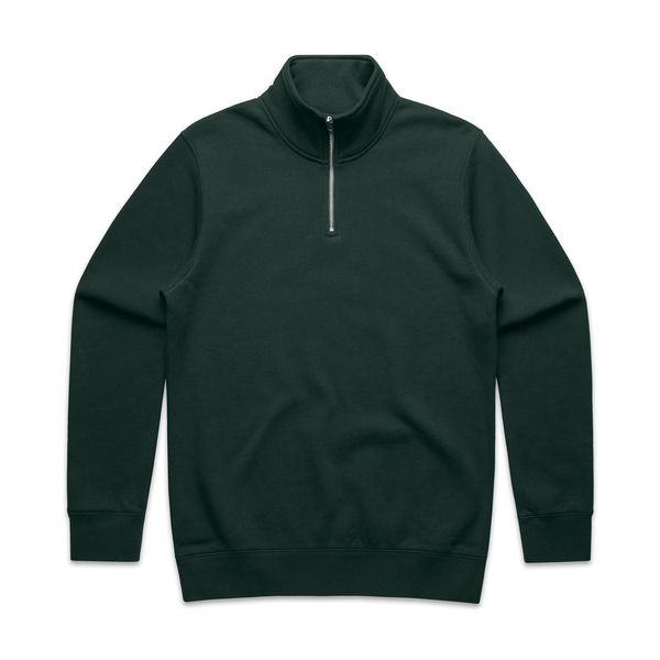 Stencil Half Zip Crew PINE GREEN AS Colour