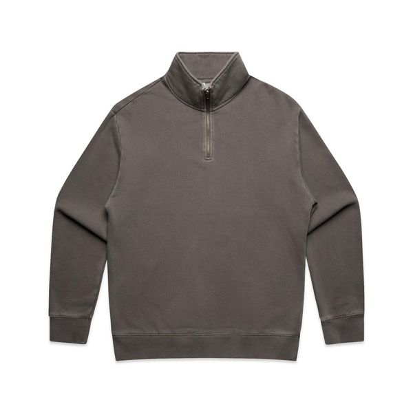 Relax Faded Half Zip FADED GREY AS Colour