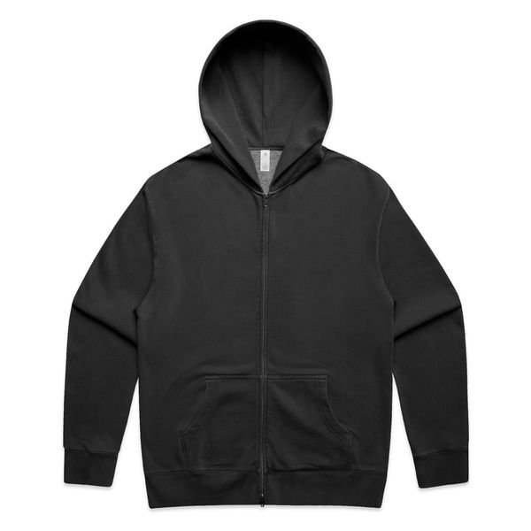 Relax Faded Zip Hood FADED BLACK AS Colour