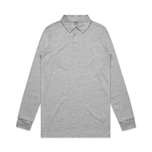 Chad L/S Polo ATHLETIC HEATHER AS Colour