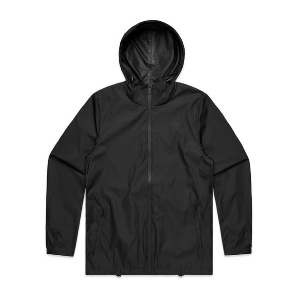 Section Zip Jacket BLACK AS Colour