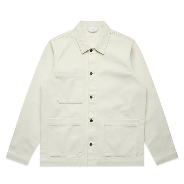 Canvas Chore Jacket ECRU AS Colour