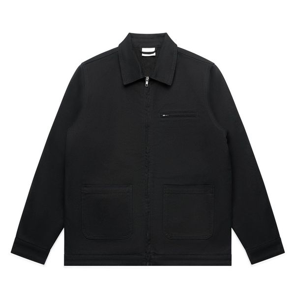 Canvas Heavy Jacket BLACK AS Colour