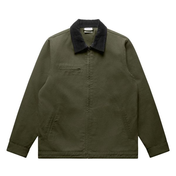 Canvas Cord Jacket ARMY AS Colour