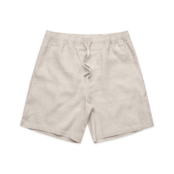 Linen Shorts 18" NATURAL AS Colour