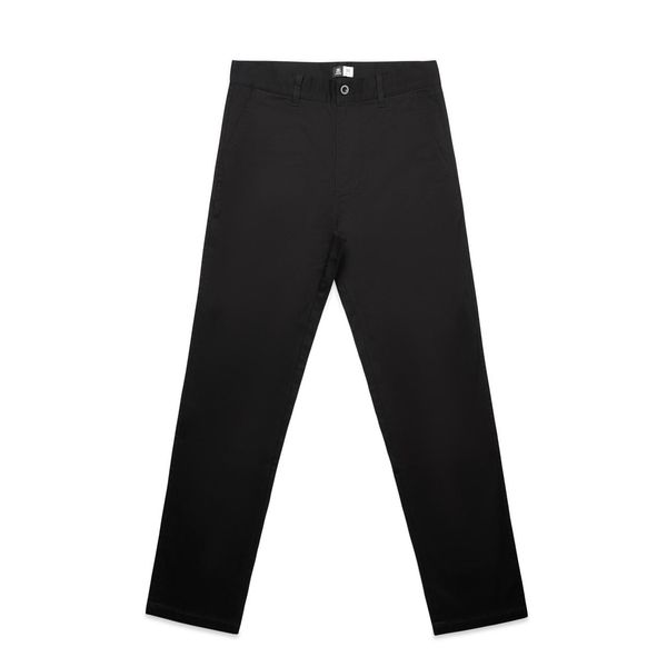 Straight Trousers BLACK AS Colour