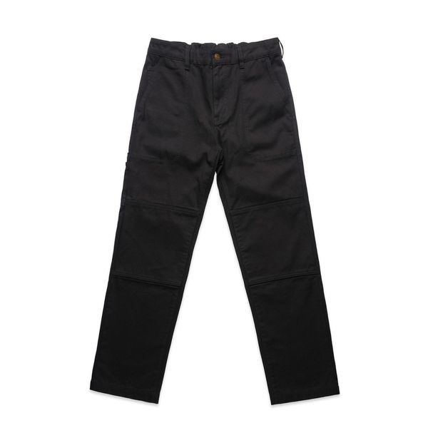 Canvas Trousers BLACK AS Colour