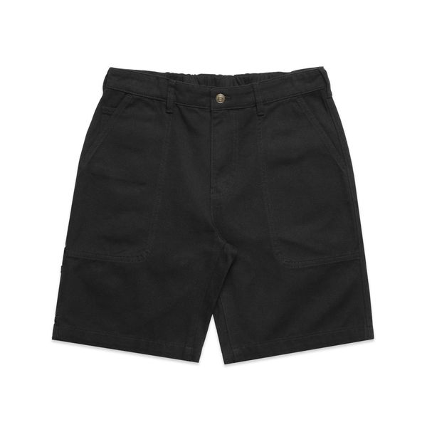 Canvas Shorts BLACK AS Colour