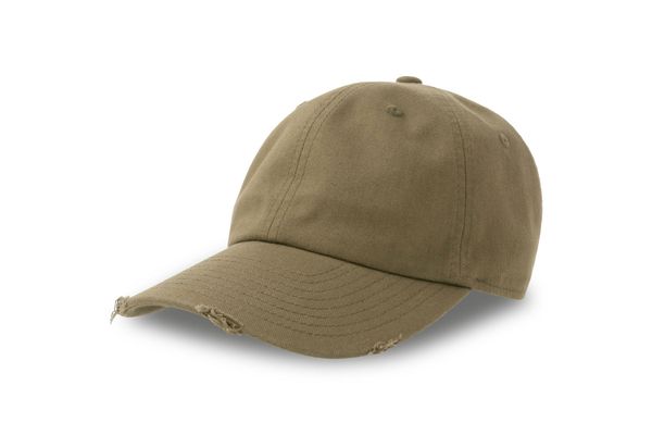 DAD HAT DESTROYED-S Olive ATLANTIS