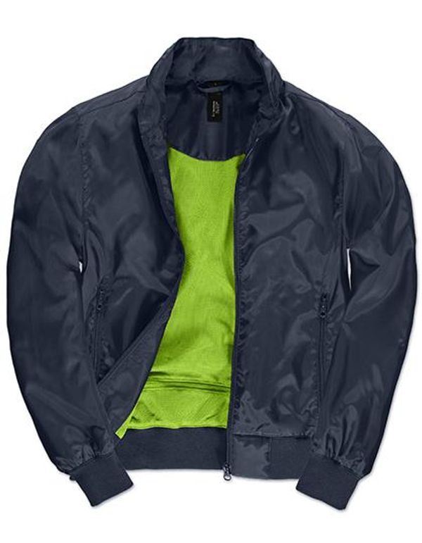 couleur Navy / Neon Green