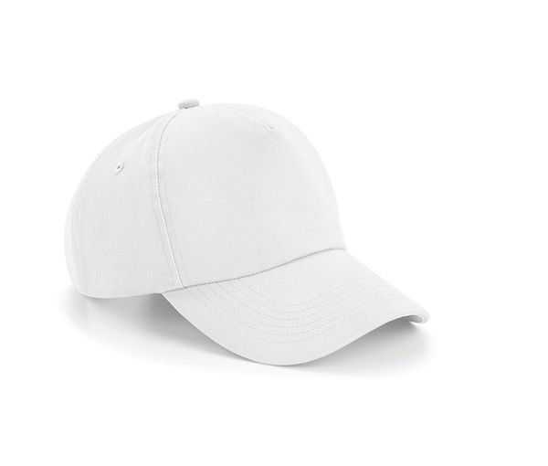 AUTHENTIC 5 PANEL CAP White Beechfield