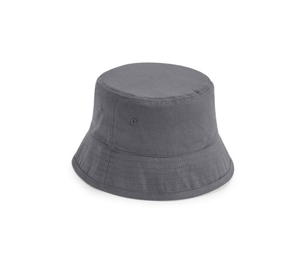 ORGANIC COTTON BUCKET HAT Graphite Grey BEECHFIELD