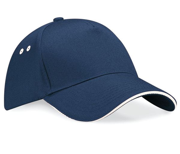 ULTIMATE 5 PANEL CAP SANDWICH PEAK French Navy / Putty BEECHFIELD