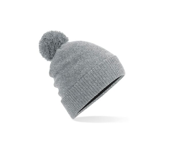 WATER REPELLENT THERMAL SNOWSTAR® BEANIE Heather Grey BEECHFIELD