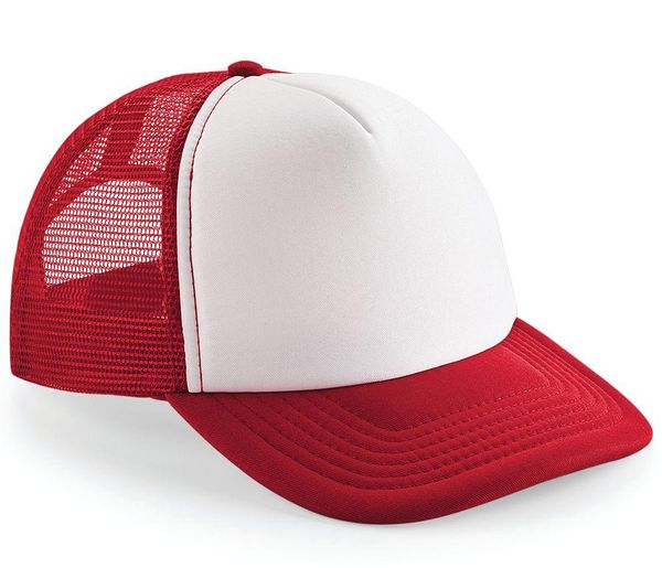 VINTAGE TRUCKER Classic Red / White BEECHFIELD